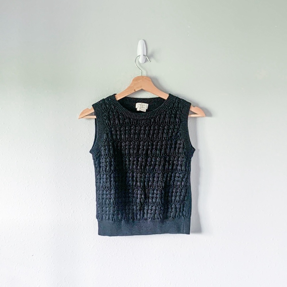 Kate Spade Crochet Knit Vest